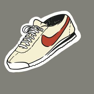 COPY - Nike Vinyl Sticker, 3 inches big 3/10% off